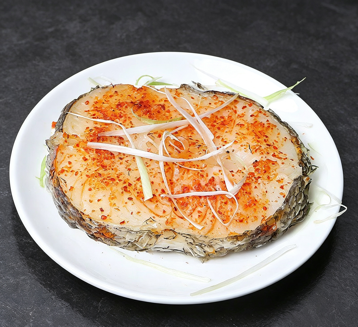 Grilled Salmon Steak