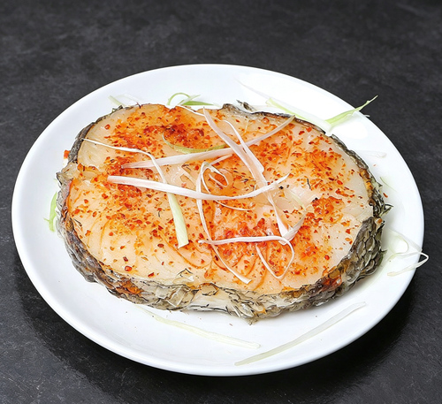 Grilled Salmon Steak
